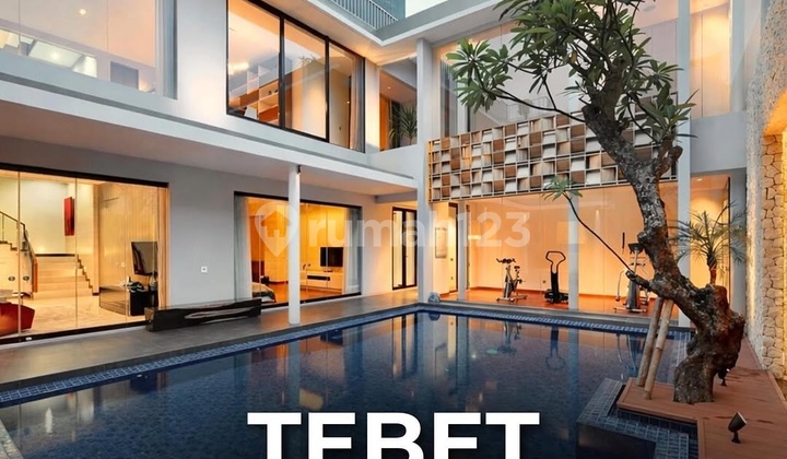 For Sale Tebet Luxury Modern Tropical House Near Eco Park Wide Road Ready to Live In 2