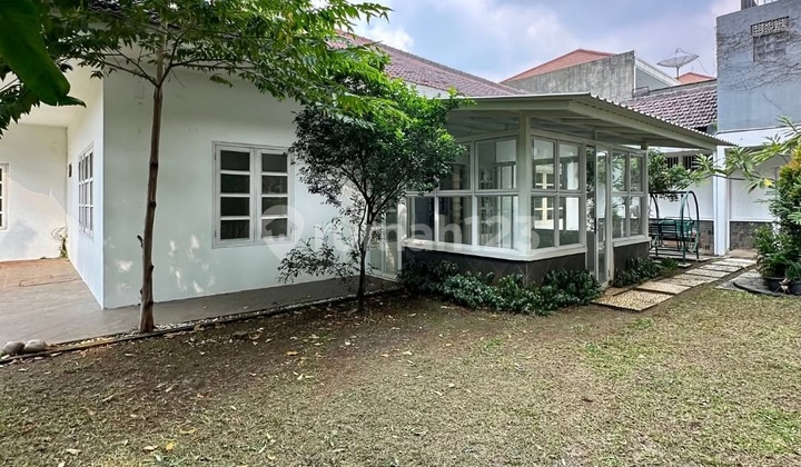 For Sale Martimbang Kebayoran Baru Vintage House Facing Park Prime Location