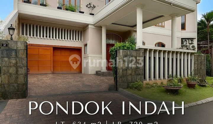 DIJUAL PONDOK INDAH RUMAH MEWAH SIAP HUNI LOKASI PRIME AREA