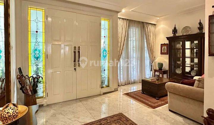 Dijual Rumah Pondok Indah Rumah Classic Terawat Row Jalan Lebar Lokasi Terbaik 2