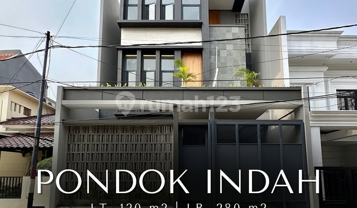 FOR SALE PONDOK INDAH BRAND NEW HOUSE MINIMALIS MODERN SIAP HUNI FOR SALE PONDOK INDAH BRAND NEW HOUSE MINIMALIS MODERN SIAP HUNI