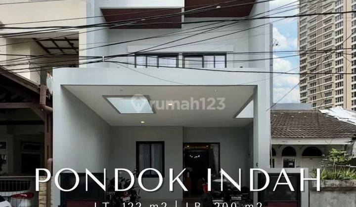 For Sale Pondok Indah Brand New House Furnished Siap Huni Dekat Dengan Mall Pondok Indah 1