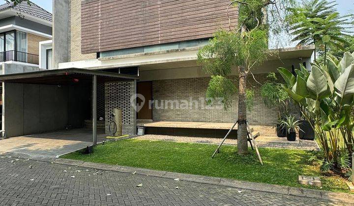 Dijual Rumah Bintaro Sektor 7 Fully Furnished Modern Industrial Dalam Cluster Kebayoran 2