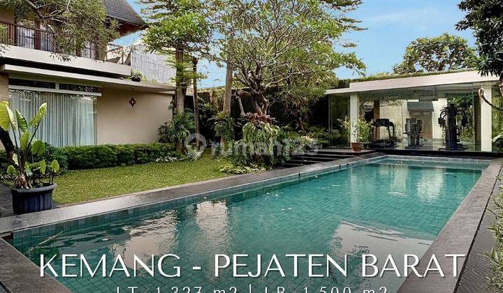 For Sale House Kemang Pejaten Barat Luxurious Tropical Resort Designed By Denny Gondo High End Specs Semi Furnished Siap Huni 1