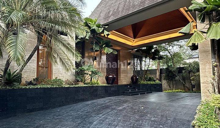 For Sale House Kemang Pejaten Barat Luxurious Tropical Resort Designed By Denny Gondo High End Specs Semi Furnished Siap Huni 2