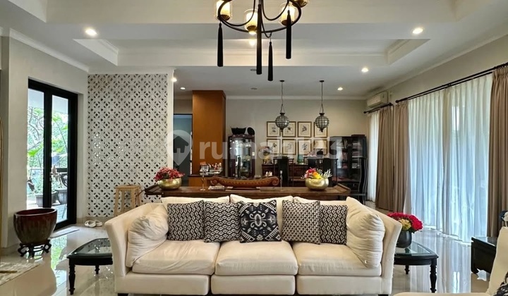 FOR SALE KEMANG MODERN TROPICAL HOUSE DALAM KOMPLEK LINGKUNGAN NYAMAN TENANG BEBAS BANJIR 2