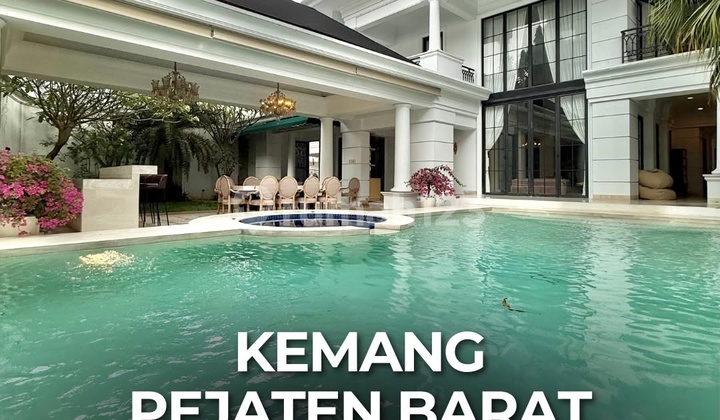 For Sale Kemang Pejaten Barat Luxurious Modern Classic High End Material Full Luxurious Furnished Siap Huni