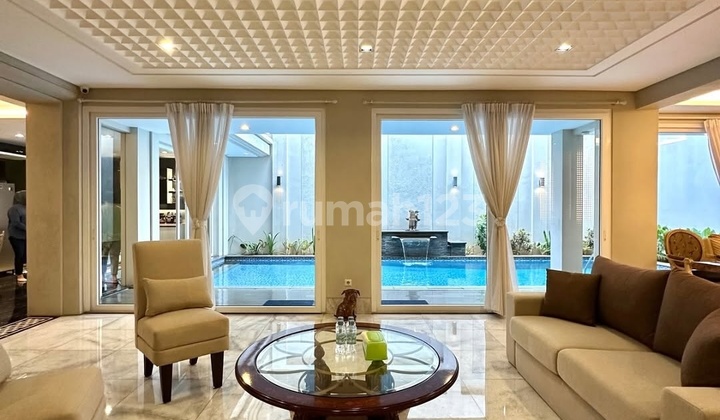 For Sale Rumahpondok Indah Luxurious Modern Tropical Lokasi Premium, Jalan Lebar Lingkungan Nyaman dan Tenang Rumah Siap Huni 2