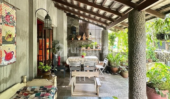 For Sale Bintaro Sektor 5 Ethnic Industrial House Semi Furnished 2