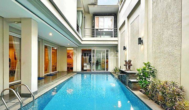 For Sale Pondok Indah Luxurious Modern Tropical Lokasi Premium Jalan Lebar Siap Huni Bangunan Bagus 1