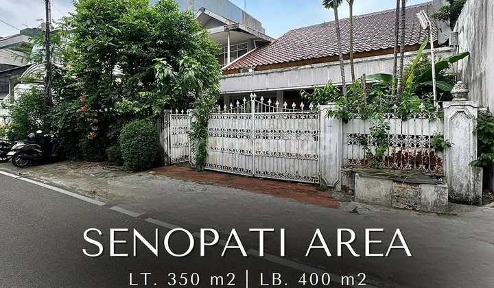 DIJUAL SENOPATI AREA KEBAYORAN BARU DEKAT SCBD