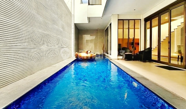 FOR SALE PONDOK INDAH MODERN TROPICAL HOUSE SIAP HUNI LOKASI TENANG DAN NYAMAN
