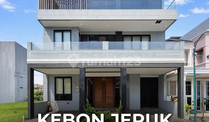 For Sale Kebon Jeruk Jakarta Barat Modern House Dalam Komplek Siap Huni Fully Furnished
