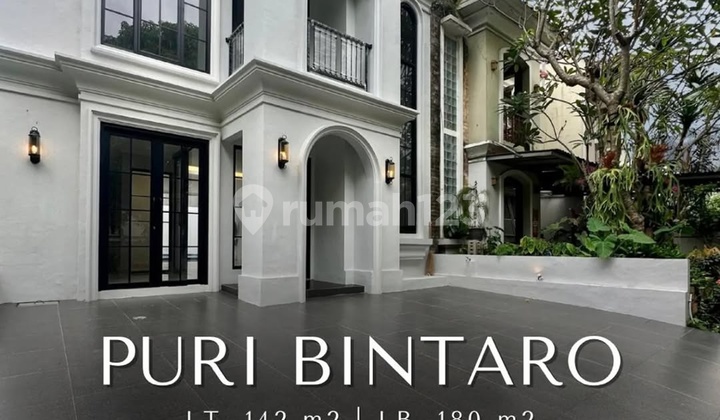 FOR SALE PURI BINTARO BINTARO SEKTOR 9 BRAND NEW HOUSE DALAM CLUSTER SIAP HUNI