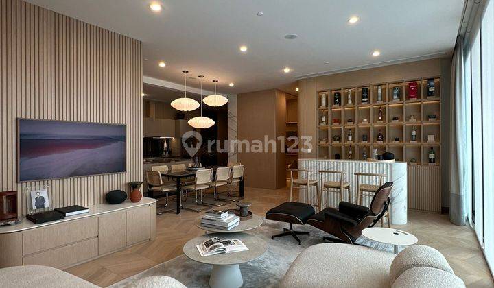 For Sale Apartemen Mewah Luxury Kebayoran Baru Brand New Double Heigh Ceiling Semi Furnished Beat Price 2