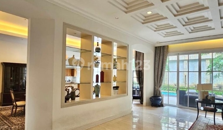 DIJUAL RUMAH MEWAH PERMATA HIJAU LUXURY HOUSE ROW JALAN LEBAR, LINGKUNGAN TENANG 2