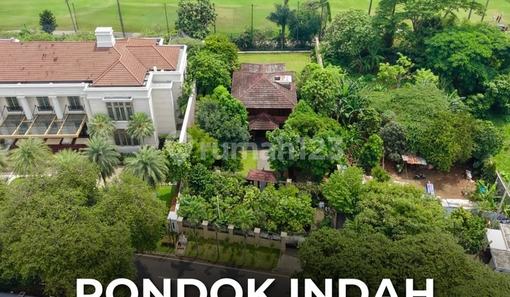 For Sale Pondok Indah Prime Area View Golf Row Jalan Lebar Akses Mudah