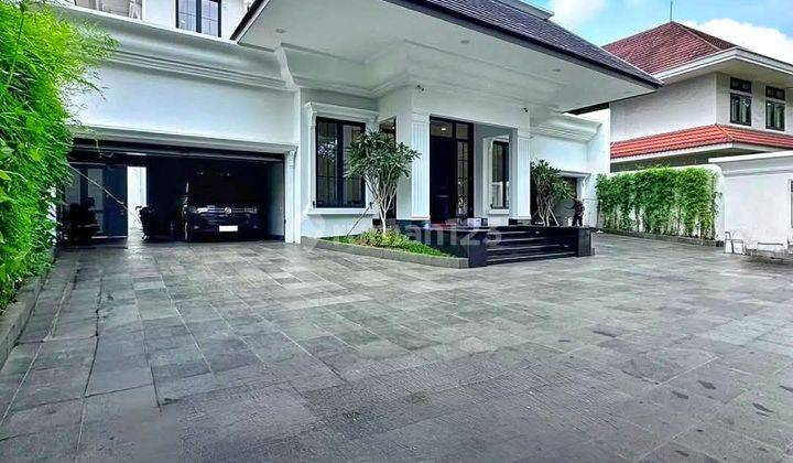 For Sale Menteng Luxurious Brand New House Halaman Luas, Semi Furnished Spec Mewah, Imported Marble Floor Akses Jalan Lebar, Lingkungan Elite Dekat Ke Sudirman Kuningan  1