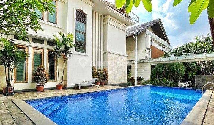 For Sale Antasari Cilandak Luxurious Tropical House Rumah Mewah Siap Huni Luas Tanah 2552m2 2