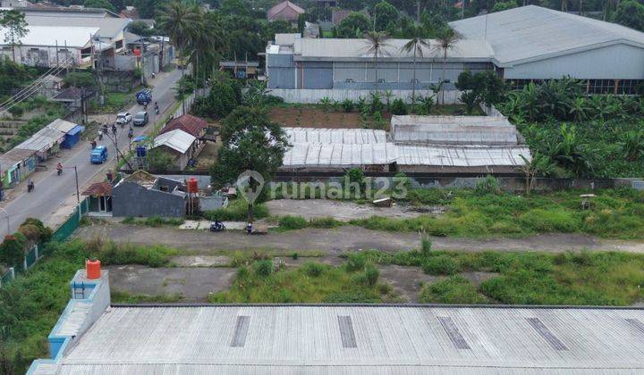 Di Sewakan Tanah Komersial Strategis, 2,5 KM Exit Toll Sentul Sirkuit Dan Sentul City.  2