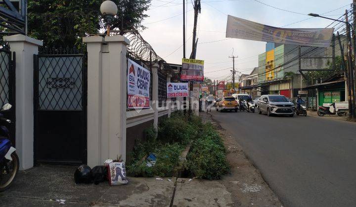 Rumah Tua hitung tanah Pinggir Jalan Raya Cirendeu dekat lebak Bulus cocok usaha Ciputat Timur, Tangsel 2