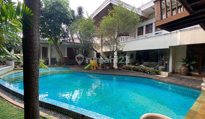 Rumah kokoh terawat area prime Pondok Indah harga mendekati NJOP dekat sekolah Internasional Jaksel 2