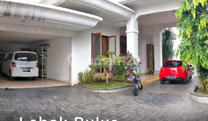 Rumah Cocok Kantor Pinggir Jalan Raya Lebak Bulus Jaksel