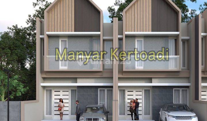 Rumah Baru Model Scandinavian di Manyar Kertoadi 1