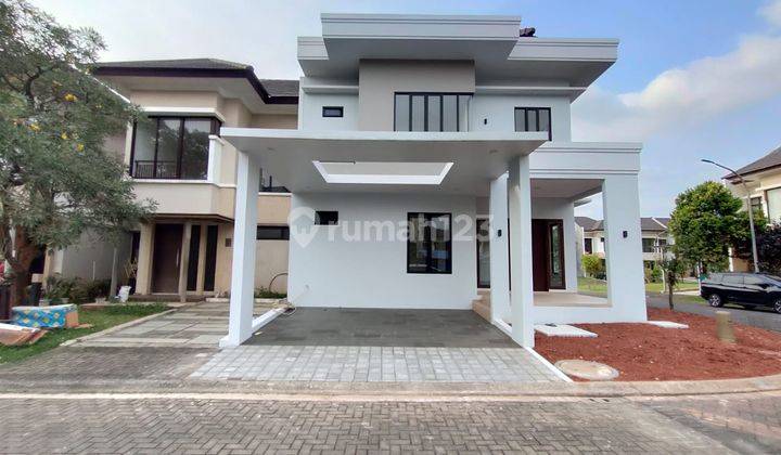 Rumah Hoek, Kavling Bangun, Cluster Illustria Eminent Bsd City 1