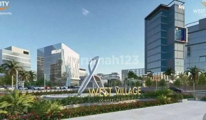 Kavling Komersial West Village Bsd City Lokasi Strategis