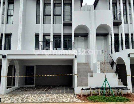 Baru Rumah 3 Lantai Siap Huni Cluster Aether Bsd City 1