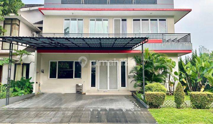 Rumah Hook Bangunan Mandiri Furnished Cluster Fiore Bsd City 1