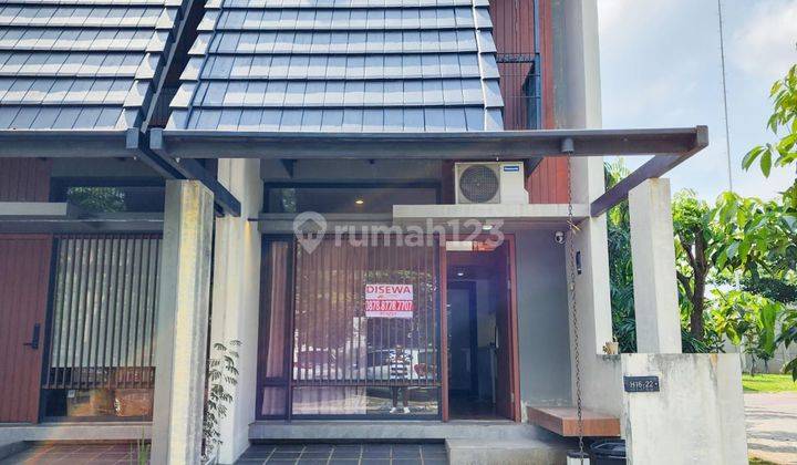 Disewa Rumah Baru Semi Furnished Cluster Fleekhauz Bsd City 1