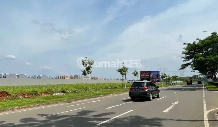 Kavling Commercil Tabebuya Sebrang Danau Vanya Park Bsd City 2