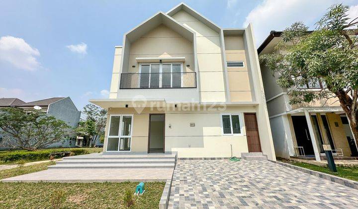 Dijual Rumah Bangunan Mandiri Cluster Illustria The Eminent Bsd  1