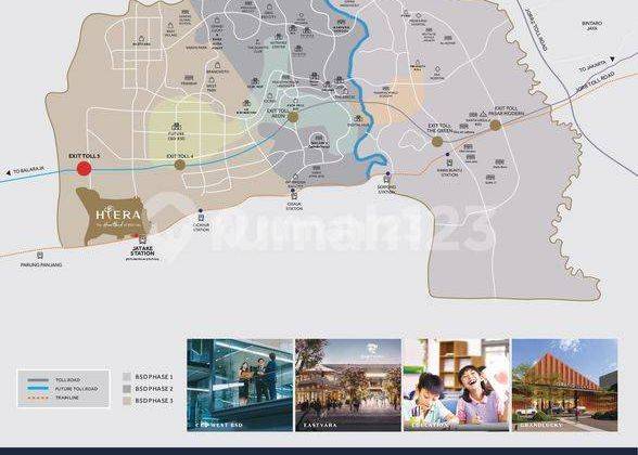 Rumah 3 Lantai Baru Lokasi Strategis Wynyard Hiera Bsd City 2