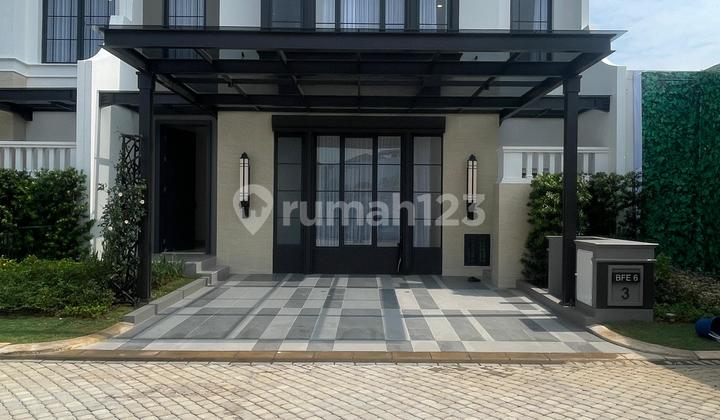 Rumah 3 Lantai Baru Cluster Bellefont The Springs Gading Serpong