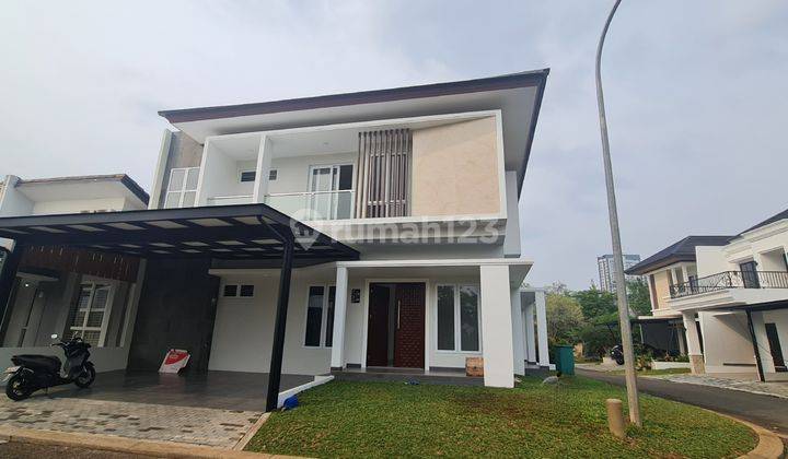 Rumah Hook Bangun Mandiri Layout Luas Cluster Cosmo The Icon Bsd 2