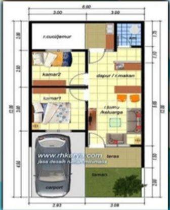 Rumah Sidoarjo Tulangan Flat 2 jtaaann 2
