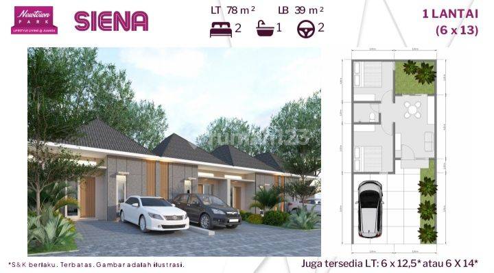 Rmh Juanda. bisa DP 0℅ Newton  Park Juanda
 3