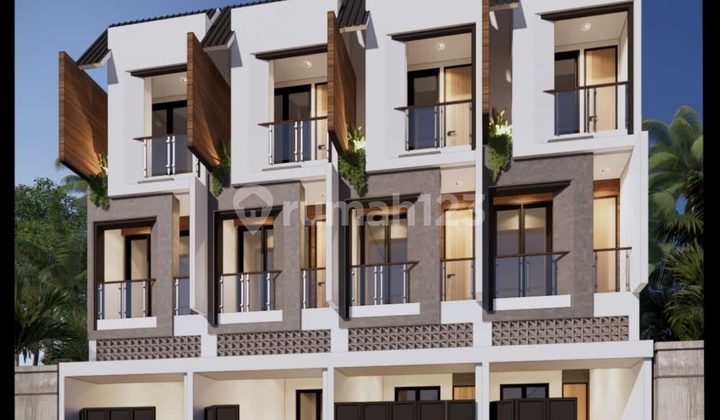 New 3-Story House Full West Jakarta