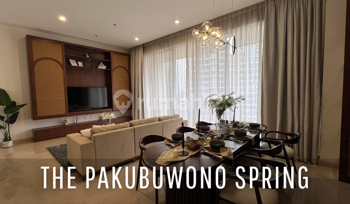 Brand New The Pakubuwono Spring Apartment 2 BR Fully Furnished High Floor with City View