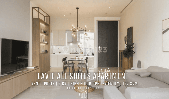 Lavie All Suites Apartemen Disewakan Per Bulan 2br Pet Friendly 1