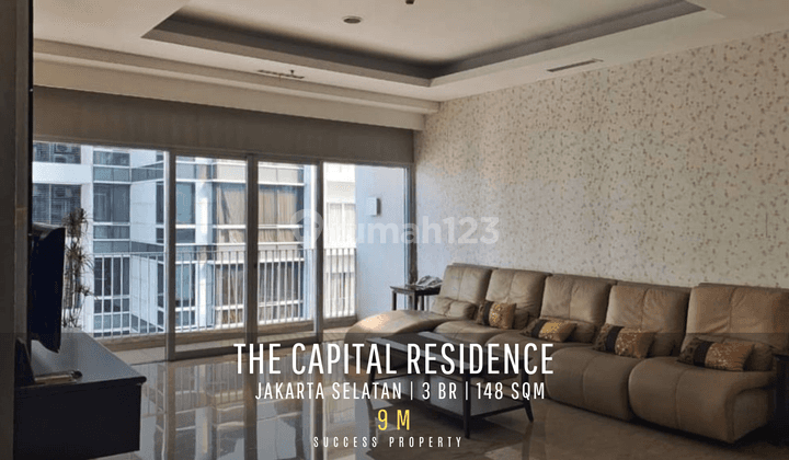 Apartment Mewah The Capital Residence 3br Lokasi Strategis 1