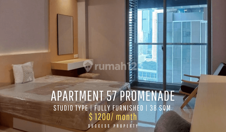 Disewakan Apartemen 57 Promenade Unit Fully Furnished High Floor 1