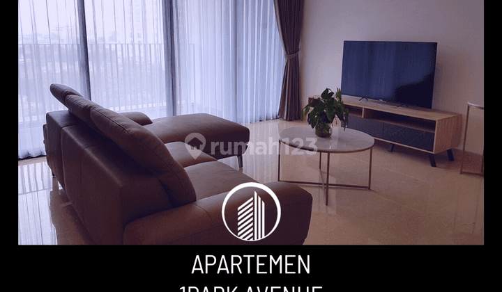 Apartemen 1Park Avenue Tower Queen 2BR Unit Mulus Siap Huni 1