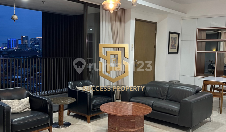 Apartemen 1Park Avenue Tower King 3BR Fully Furnished View Gunung Siap Huni 2