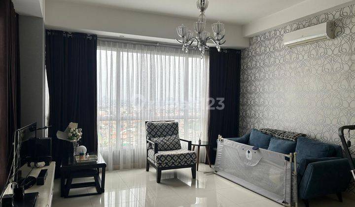 Apartemen 1Park Residence 2BR +1 Middle Floor Siap Huni