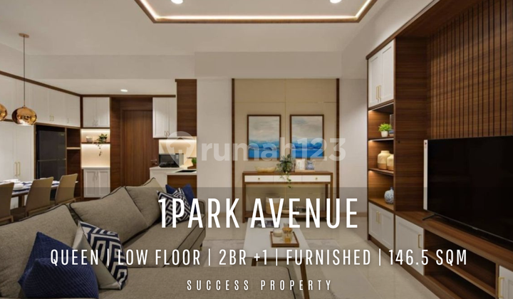 Apartment 1Park Avenue Tower Queen 2Br Low Floor Fully Furnished