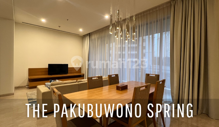 Pakubuwono Spring Apartment 2 Bedroom Fully Furnished Corner Unit Low Floor With City View